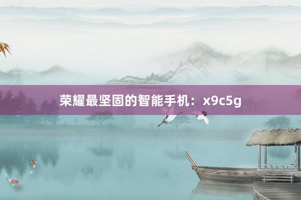 荣耀最坚固的智能手机：x9c5g