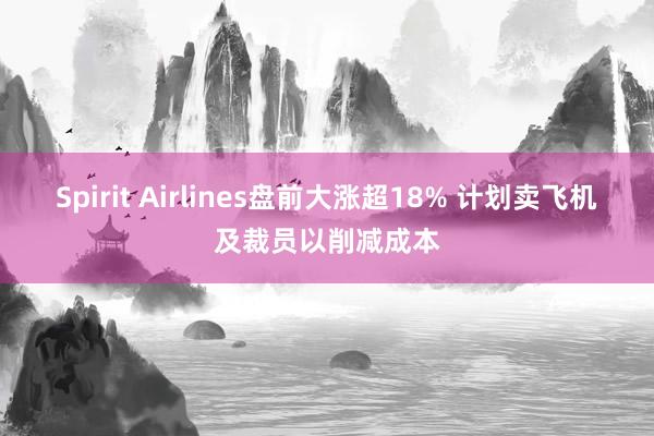 Spirit Airlines盘前大涨超18% 计划卖飞机及裁员以削减成本